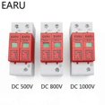thumbnail image 2 of SPD DC 500V 800V 1000V 2P 20~40KA Surge Protection Device Arrester Low Voltage House 2 Poles Surge Protector for PV Photovoltaic, 2 of 5