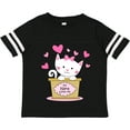thumbnail image 3 of Inktastic Kitty Nana Loves Me Girls Toddler T-Shirt, 3 of 5