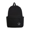 thumbnail image 1 of Bmisegm Student Backpack Street Trend Simple Solid Color Casual Versatile Shoulders Bag Large Capacity College Bag Mini Backpack Purse Black One Size, 1 of 3