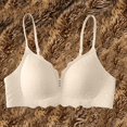 thumbnail image 2 of Agkizg Teen Back Beauty Bra,Molded Cup Seamless Lace Bra,Lightweight Push Up Side Smoothing Bra for Young Daily Wear (Women's or Women's Plus), 2 of 4