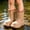 Brown, variant on Kids Brown Rain Boots for Lightweight Waterproof EVA Kids Boots Non-Slip Easy On Pull-On Casual Outdoor Shoes,Size 7 T