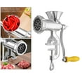 thumbnail image 2 of YOPTOP Manual Meat Stainless Steel  Table Hand Mincer tools  for Meat Beef Chicken Mill Vegatable Mixer - S,s, 2 of 9