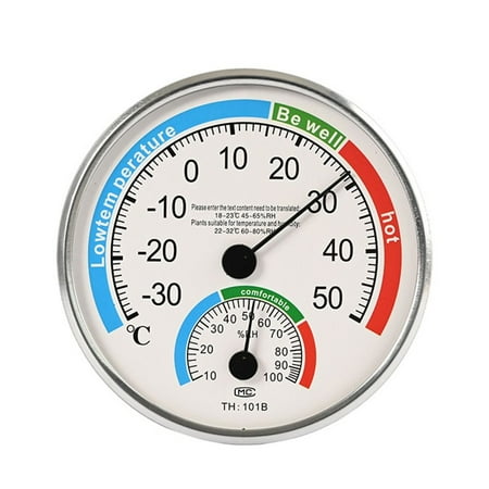 

Household Analog TH101 Gauge Instrumentation Measure Tools Thermometer Monitor Meter Temperature Humidity Hygrometer
