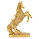 thumbnail image 2 of Estatua De Caballo, Estatuilla De Arte De Caballo, Resistencia A Los Arañazos, Color Dorado Brillante, Símbolo De Buena Fortuna Para Oficina En Casa, 2 of 7