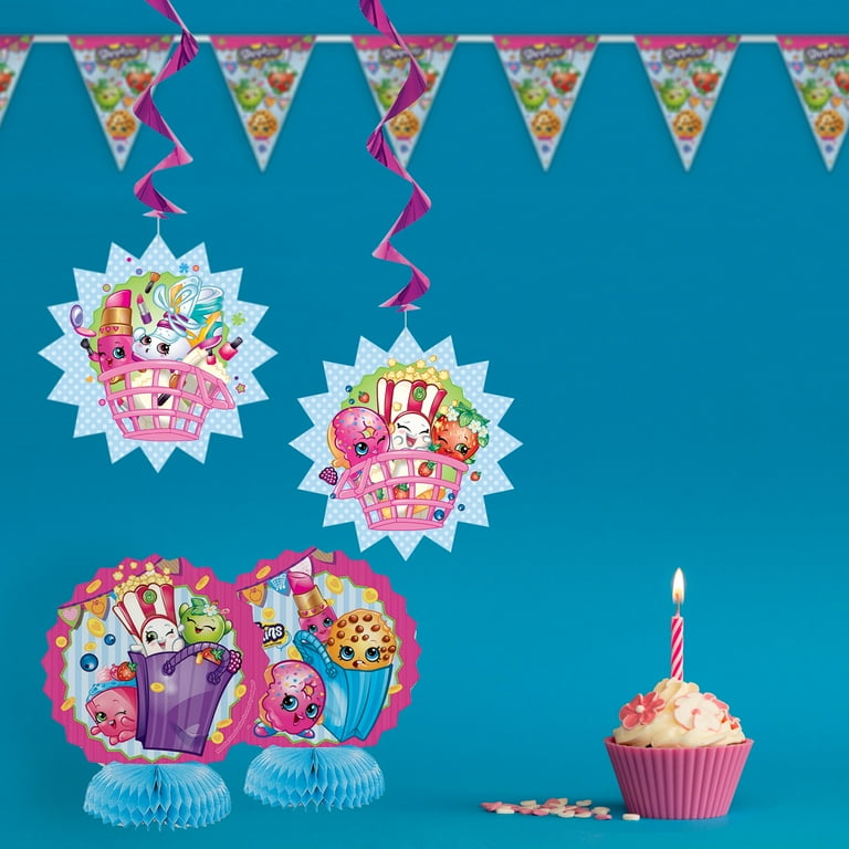 Shopkins Birthday Party Decorating Kit, 7pcs