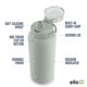 thumbnail image 2 of Botella de agua Ello Cooper de acero inoxidable de 1,2 litros con salvia, 2 of 6