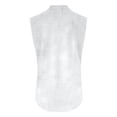 thumbnail image 5 of Camisa sin mangas con botones para mujer, ideal para el verano: blusa versátil de color liso, perfecta para combinar con vaqueros., 5 of 5