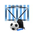 thumbnail image 2 of Colchoneta de entrenamiento con pisadas para fútbol, ​​accesorios para equipos de manejo de balón y ritmo de entrenamiento con pelota, 2 of 9