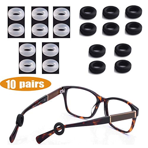 MOLDERP Silicone Eyeglasses Temple Tips Sleeve Retainer, AntiSlip
