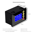 thumbnail image 3 of Programmable Digital Switch Relay Control Time Controller Delay Relay Cycle Timing On/ DC 12V, 3 of 8