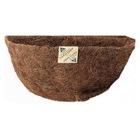 Gardman 20 in. Pre-Formed Wall Basket with Manger Coco Liner