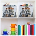 thumbnail image 6 of Ryvnso Snow Christmas Tree Storage Basket Large Bin Foldable Boxes Toys Organizer 14.2x10.2x8.3in 1 PC, 6 of 8