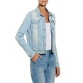 thumbnail image 3 of Dollhouse Women's Juniors Basic Denim Jacket, 3 of 4