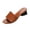 Summer Shoes # Brown, variant on Heeled Sandals for Women Single Strap Low Block Heel Open Toe Square Toe Slip On Slides Summer Casual Dressy Vacation Ladies Modern Footwear