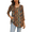 Boho, variant on Womens V Neck 3/4 Sleeve Dressy Blouses Casual Loose Fit Tunic Tops Boho Business Blouses