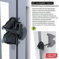 thumbnail image 3 of D&D Lokklatch Deluxe Black Gate Latch, 3 of 4