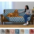 thumbnail image 1 of Winston Porter Printed Reversible T-Cushion Slipcover, 1 of 3