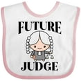 thumbnail image 3 of Inktastic Future Judge Cute Boys or Girls Baby Bib, 3 of 4