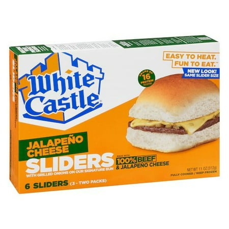 White Castle Jalapeno Cheeseburger 11 Ounce — 12 per Case