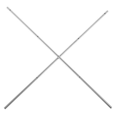 2pcs Football Table Accessory Soccer Machine Part Football Table Rod Metal Pole