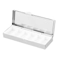 thumbnail image 2 of LOVEVER 1Pc Rectangular Pill Box Candy Storage Box Stainless Steel Pill Storage Box, 2 of 7