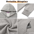 thumbnail image 6 of MOSHU Women Zip Up Hoodies Long Sleeve Cotton Fleece Sweatshirts for Women Casual Hooded Jackets Fall Tops with Pockets, 6 of 10