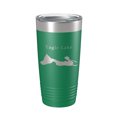 thumbnail image 1 of Eagle Lake Map Tumbler Travel Mug Insulated Laser Engraved Coffee Cup Michigan 20 oz Green, 1 of 1
