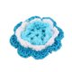 thumbnail image 3 of 10pcs Hueca Hecha A Mano De Te Ramillete Para El Cabello Partido Bricoje S Azules Sunnimix none, 3 of 6