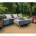 thumbnail image 3 of SAFAVIEH Courtyard Blair Checkered Indoor/Outdoor Area Rug, Natural/Cream, 9' x 9' Square, 3 of 6