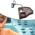 thumbnail image 6 of figatia Hot Tub Tray Hot Tub Shelf Serving Tray Phone Holder for Party Outdoor Patio, 6 of 8