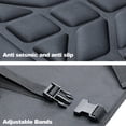 thumbnail image 2 of Keinxs ATV Breathable Black Motorcycle Seat Cushion with Seat Protector, 2 of 7