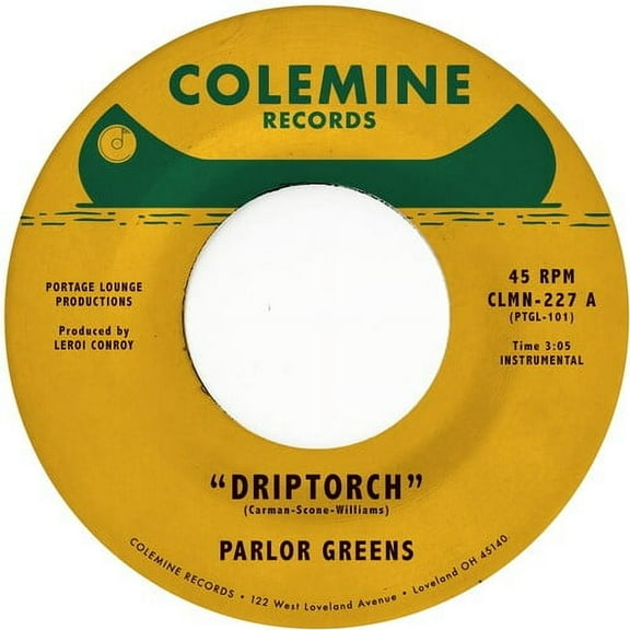 Parlor Greens - Driptorch / 200 Dollar Blues - Music & Performance - Vinyl [7-Inch]