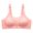 Hot Pink, variant on Wireless Bra for Women Breathable Bra Comfort Bra Plus Size Push Up Bra Soft Everyday Sleep Bras for Women Girls