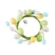 thumbnail image 3 of Corona de huevos de Pascua, decoración primaveral, 30 cm de diámetro, manualidades para puerta de entrada, artificial Estilo C, 3 of 9