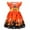 Red, variant on UACY Girls Hallo-ween Lightweight Pumpkin Dress Toddler Kids Girls Fly Sleeves Cartoon Hallo-ween Pumpkins Prints Custome Princess Dress(Purple,5-6 Years)