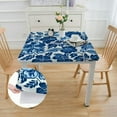 thumbnail image 2 of Acheng Flower Pattern Square Tablecloth with Elastic Edge 100% Polyester Fiber 52*52, 2 of 8