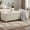 Beige, variant on MDQMD 60" End of Bed Storage Bench King Size Black,Upholstered Storage Entryway Benches with Wood Legs,End of the Bed Bench with Storage Chenille,Window Bench for Living Room, Bedroom