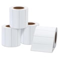 thumbnail image 1 of Etiquetas térmicas HYBSK de 3 x 1 pulgadas para códigos de barras, dirección (4 rollos), 1 of 7