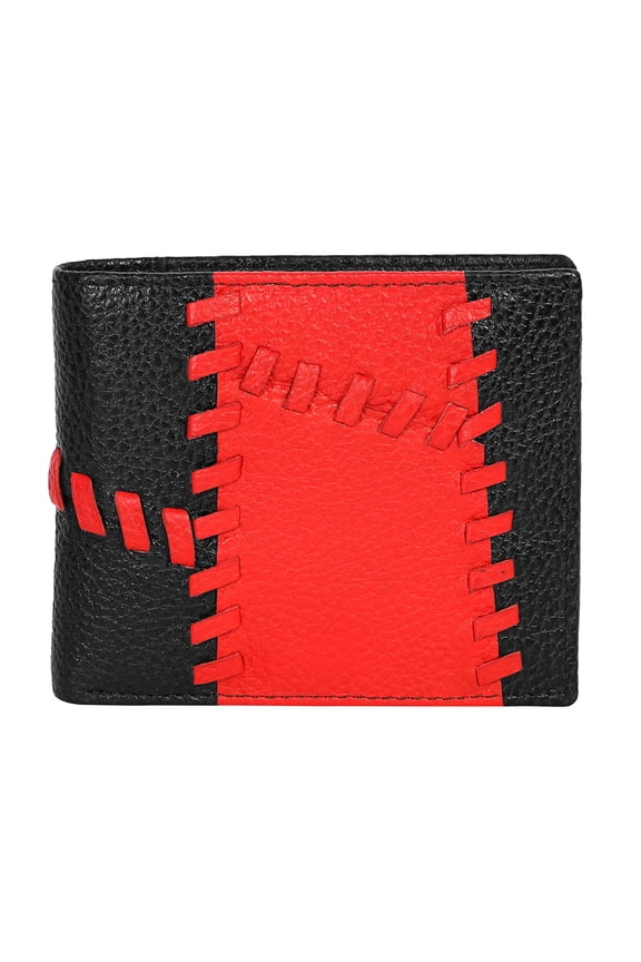 bifold wallets for Men RFID blocking , full grain, Genuine Leather, Handcrafted, ultra-strong stich, for Men Husband Dad Son Boyfriend Black