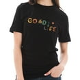 thumbnail image 3 of Goodlife Graphic Design Ring Spun Combed Cotton Short Sleeve Deluxe Jersey T-Shirt - Black 3XL, 3 of 4