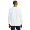 thumbnail image 5 of American Apparel Heavyweight Long Sleeve Crew T-Shirt, Blank White 6-Pack, XL, Men's Cotton Tee, 5 of 7