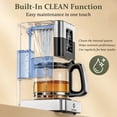 thumbnail image 3 of LINKChef Drip Coffee Maker 12 Cup Programmable Drip with Glass Carafe, 12-Hour Auto Brew Timer, Keep Warm Plate, Easy Clean Filter Basket, 3 of 12