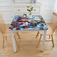 thumbnail image 3 of Rectangle Table Cover, // square Tablecovers- Printed Table Clothes- (), 3 of 7