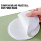 thumbnail image 3 of BRIGHTFUFU 500 tapas antifugas para vasos de papel para llevar, tapas de sellado para tazas calientes, leche, té, café y otras bebidas., 3 of 7