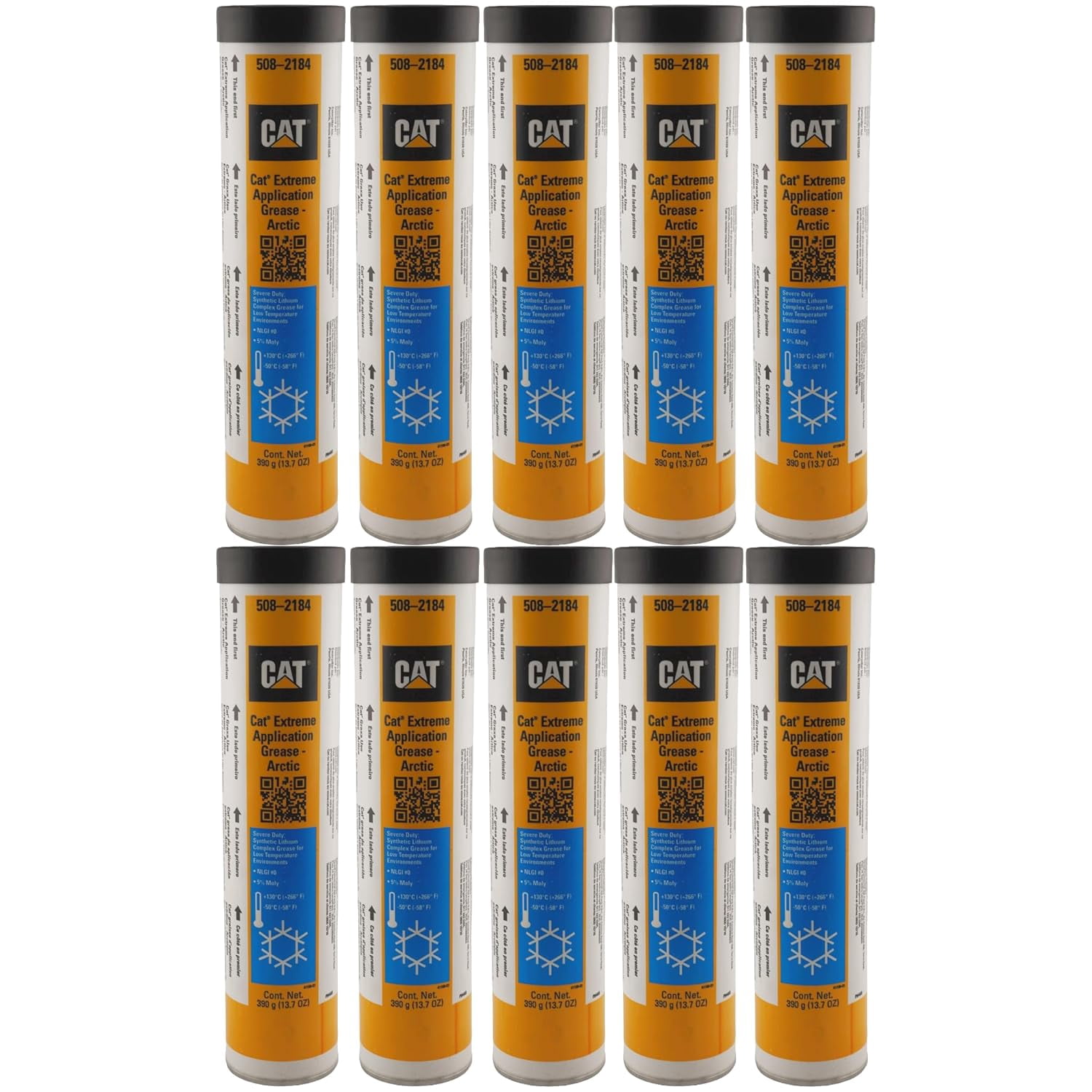 Cat 452-6009 Prime Application Grease NLGI #2, 3% Moly (16 kg/35