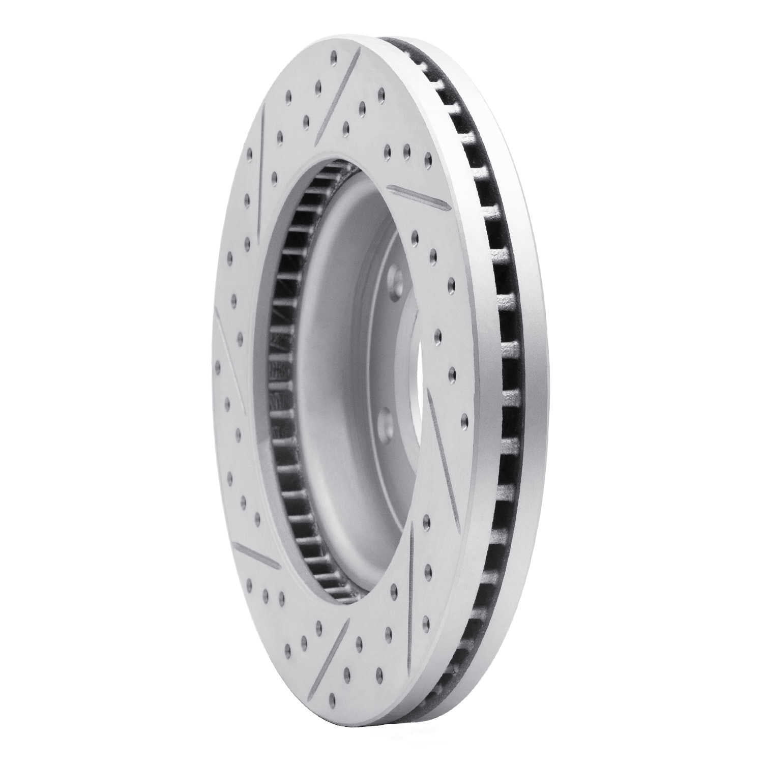 Dynamic Friction Company 830-54275R DFC Geoperformance Rotor - Drilled and Slotted
