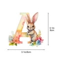 thumbnail image 3 of Fiudx Colgante de Letra Acrílica de Pascua, Corona Decorativa para El Hogar, Diseño de Adorno Colgante, Perfecto para Árbol de Navidad, Chimenea y Recién Nacidos, Regalo Ideal para Familiares y Amigo, 3 of 5
