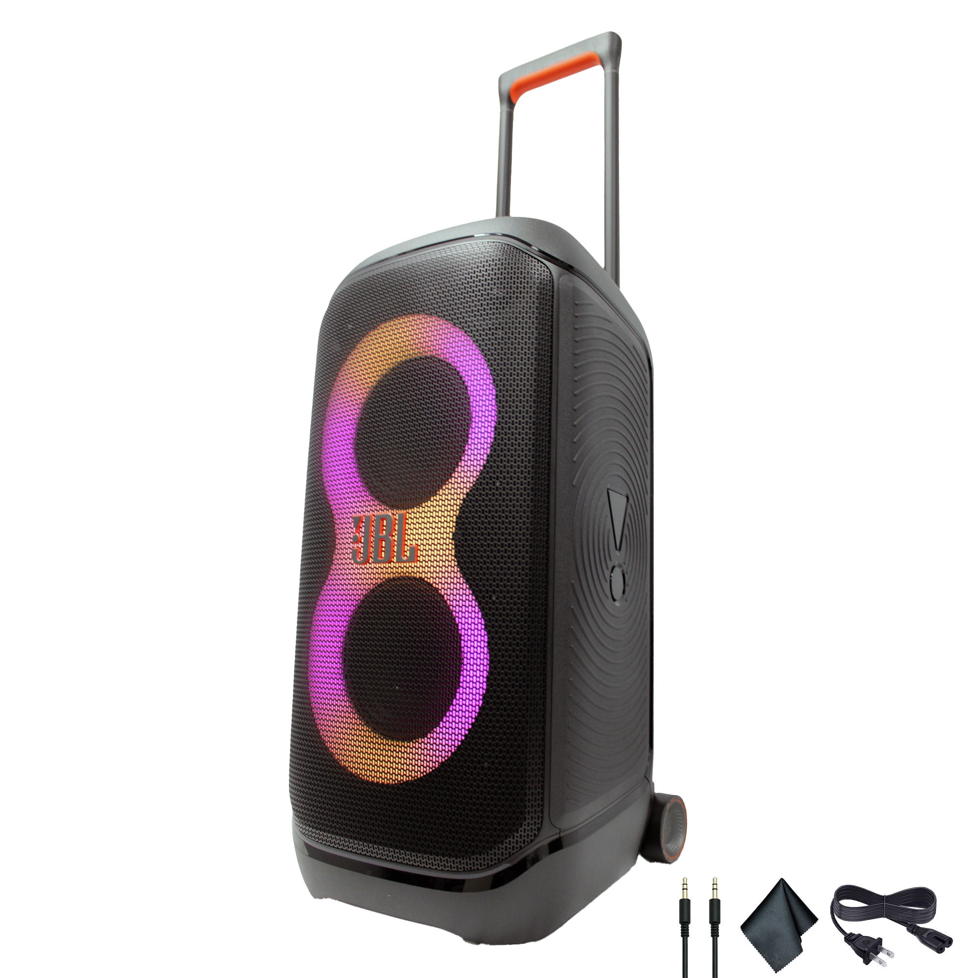 JBL Partybox 310 Portable Bluetooth Speaker with LED Lights, Mic