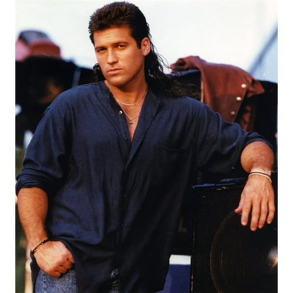 Billy Cyrus Posed in Blue Polo Photo Print (8 x 10)