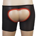 thumbnail image 2 of Calzoncillos de ropa interior para hombre calientes Pantalones cortos en apariencia de abierto Volver BLK Hugo Ropa interior bóxer para hombre, 2 of 10
